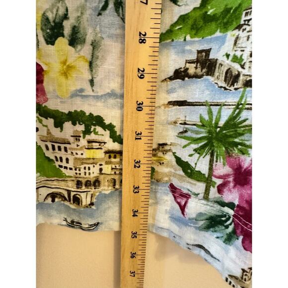 Cynthia Rowley Womens Amalfi Coast 100% Linen Sleeveless Shift Dress Plus 3X - Picture 6 of 8